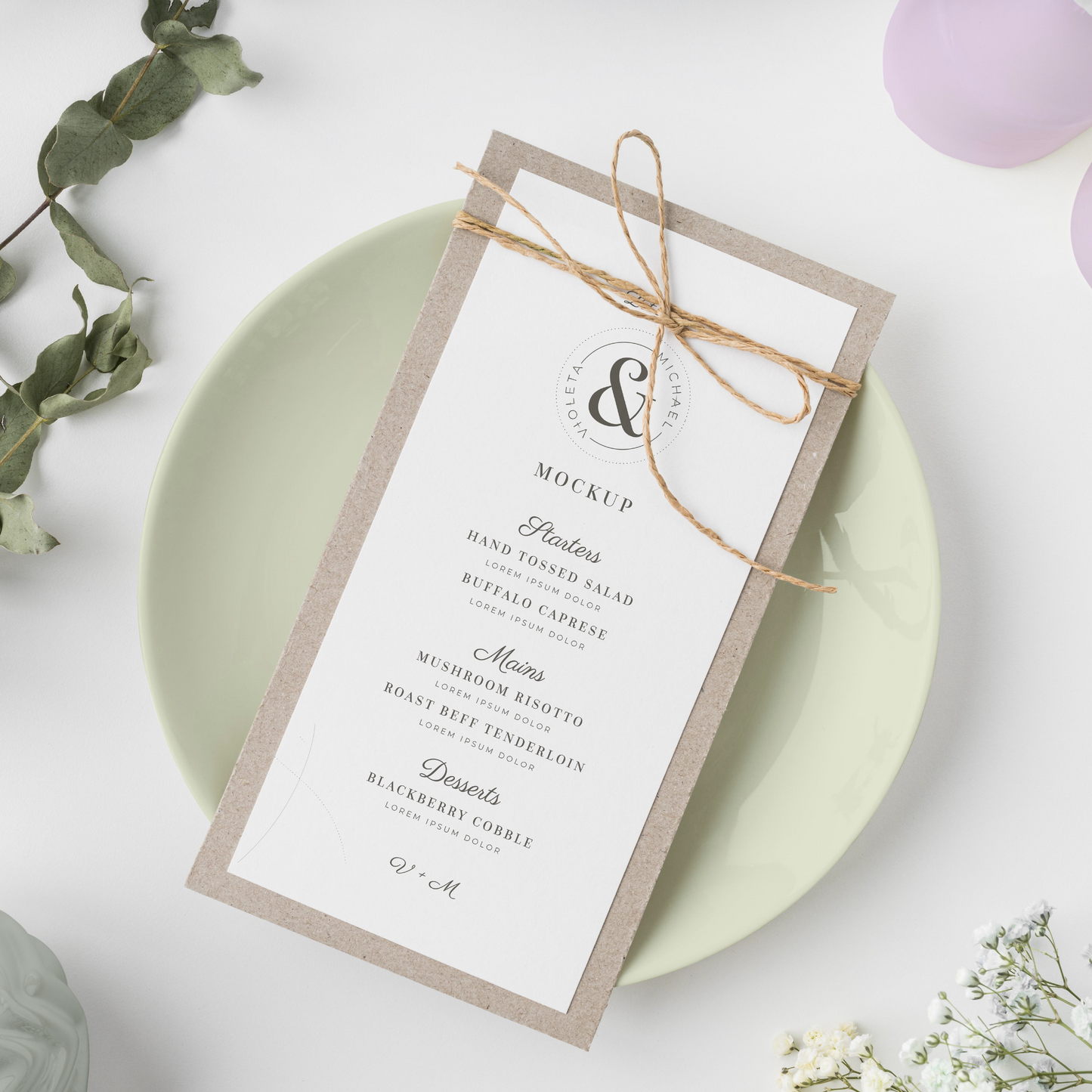 Baby Shower Menus